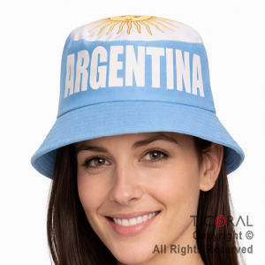 SOMBRERO PILUSO ARGENTINA PREMIUM CON SOL x 1
